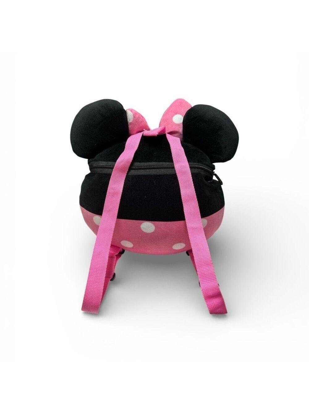 Disney Minnie Mouse Pink and Black Kids Backpack - Picture 2 of 10